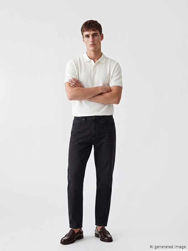 LCW Jeans Мужчины Черный Джинсы
