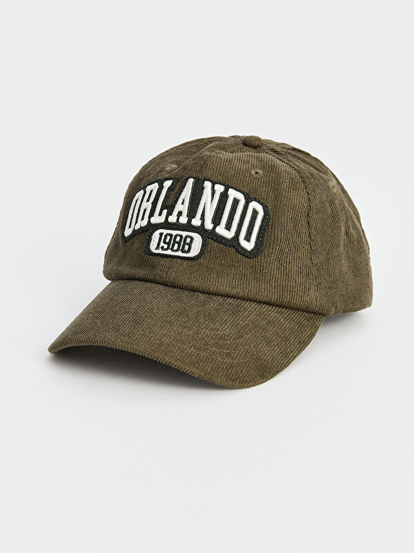 LCW ACCESSORIES Orlando Embroidered Men's Cap Hat