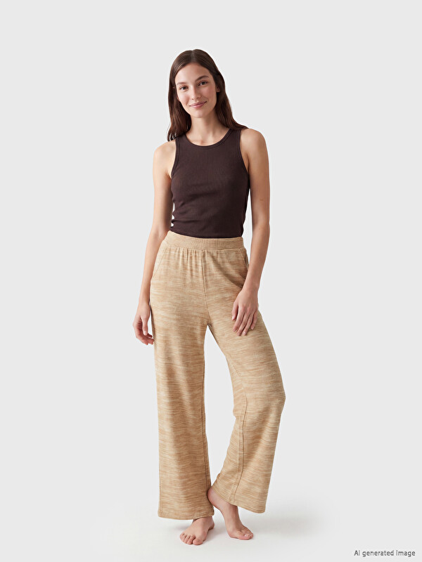 LCW DREAM Wide Leg Women's Pyjamas Bottom