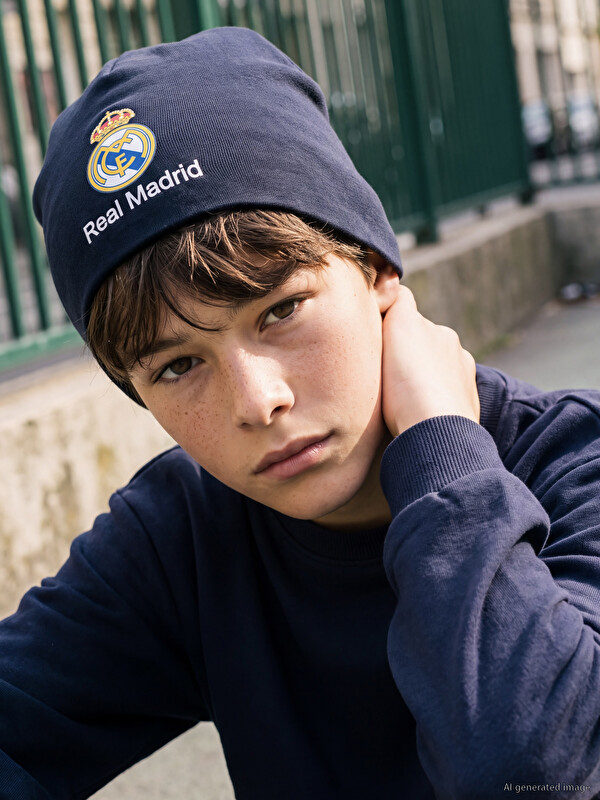 LCW ACCESSORIES Σκούφος Real Madrid Εκτυπωμένο για αγόρια