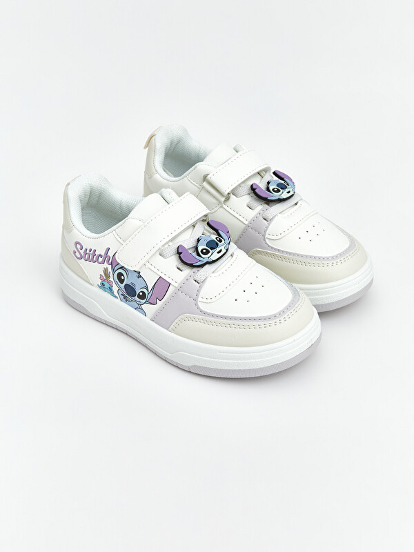 LCW STEPS Lilo ve Stitch Baskılı Kız Çocuk Spor Ayakkabı
