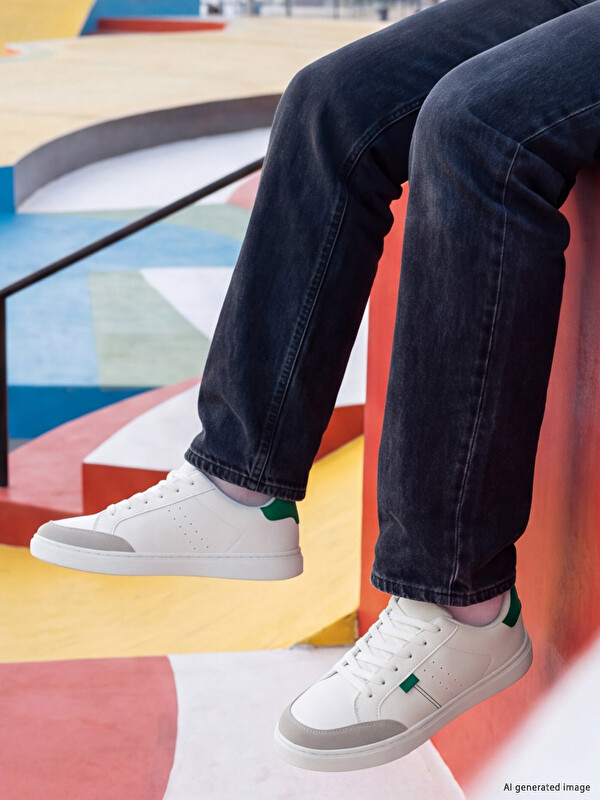 LCW STEPS Bağcıklı Süet Detaylı Erkek Çocuk Sneaker