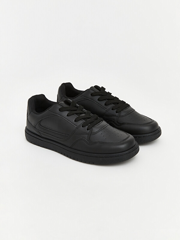 LCW STEPS Faux Leather Boys' Sneaker