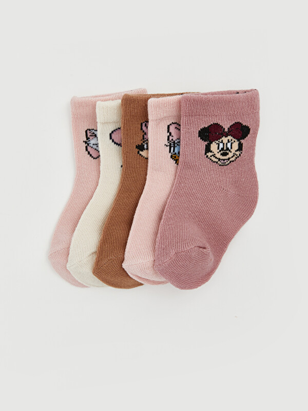 LCW Kids Baby-Mädchen Rosa Knöchelsocken