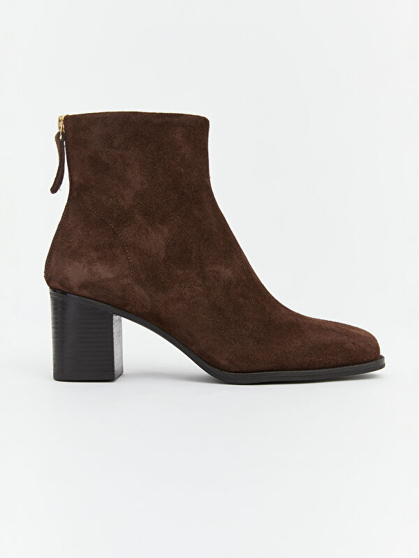 Lcw Steps Siyah Lcw Steps Süet Kadın Topuklu Ayakkabı