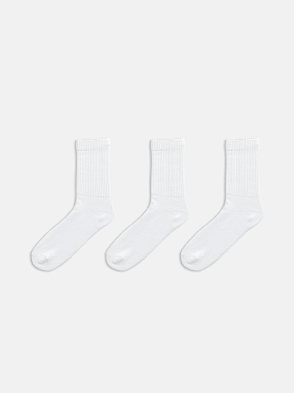 LCW ACCESSORIES Man White Ankle Socks