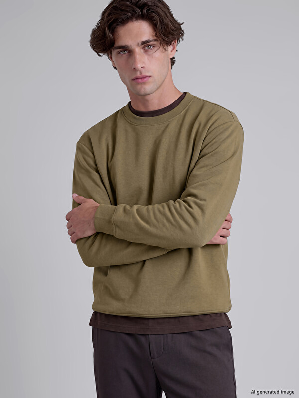 LCW Vision Crew Neck Men's Sweatshirt