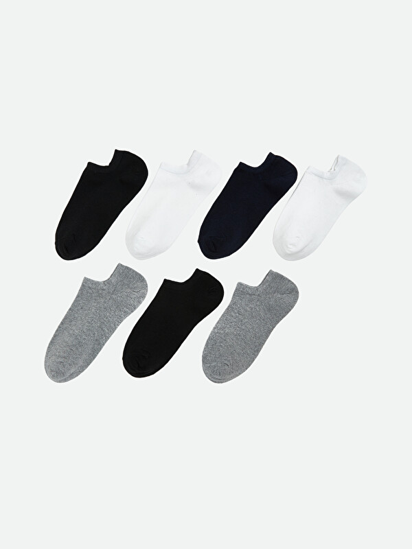 LCW ACCESSORIES Erkek Sneaker Çorap 7'li Paket