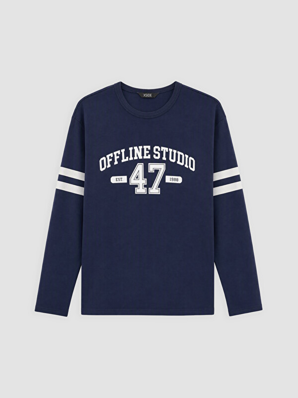 XSIDE Crew Neck Printed Men's Sweatshirt