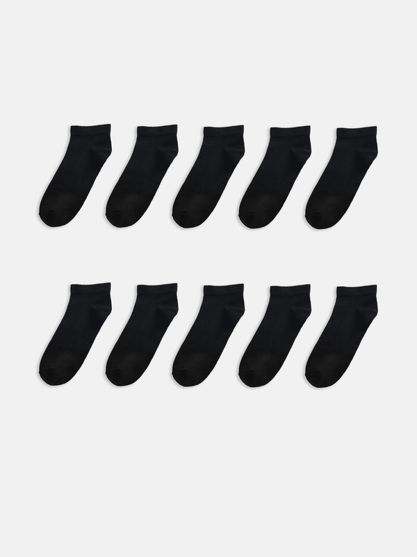LCW ACCESSORIES Men's Trainer Socks 10-Pack