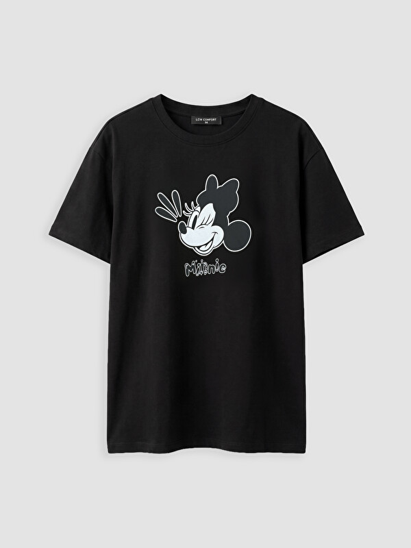 LCWAIKIKI Maternity Woman Black T-Shirt