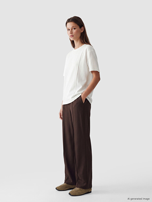 LCW Modest Әйелдер Қоңыр Шалбар