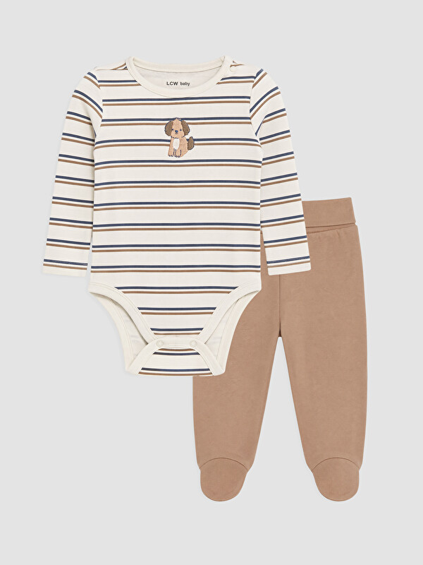 LCW baby Set i qëndisur për foshnja djem