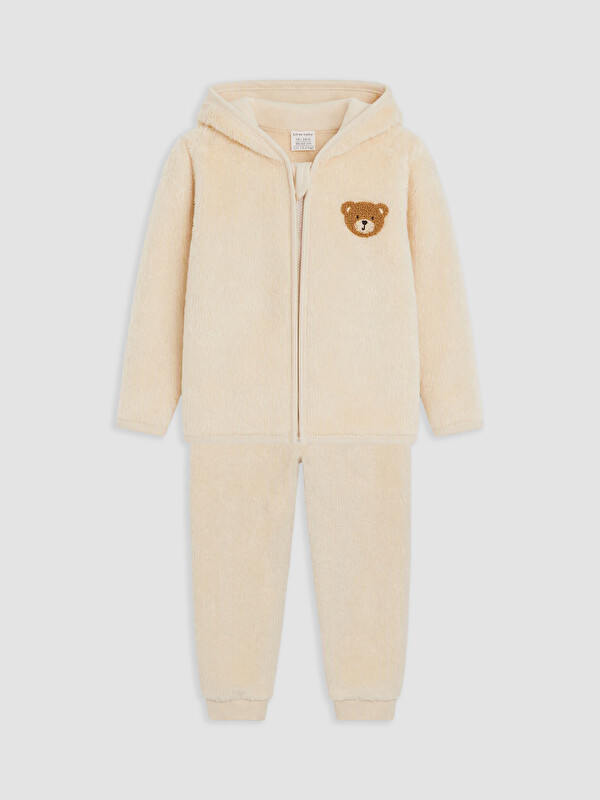 LCW baby Embroidered Hooded Baby Boys' Set