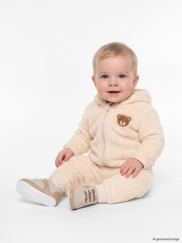 LCW baby Embroidered Hooded Baby Boys' Set
