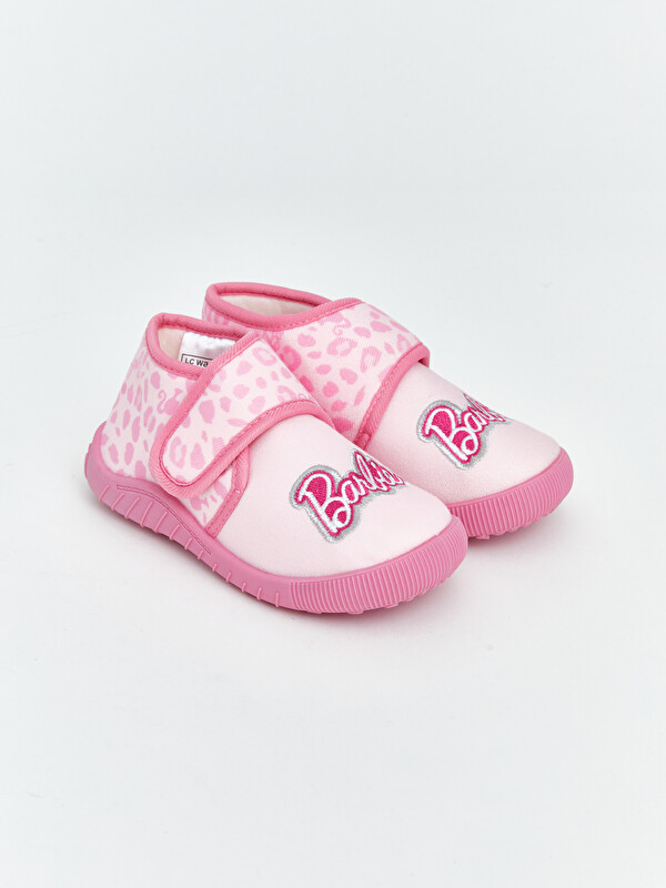 LCW ACCESSORIES Barbie Printed Girls' Slipper Boots