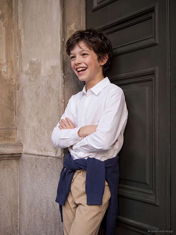 LCW Kids Gabardine Boys' Shirt