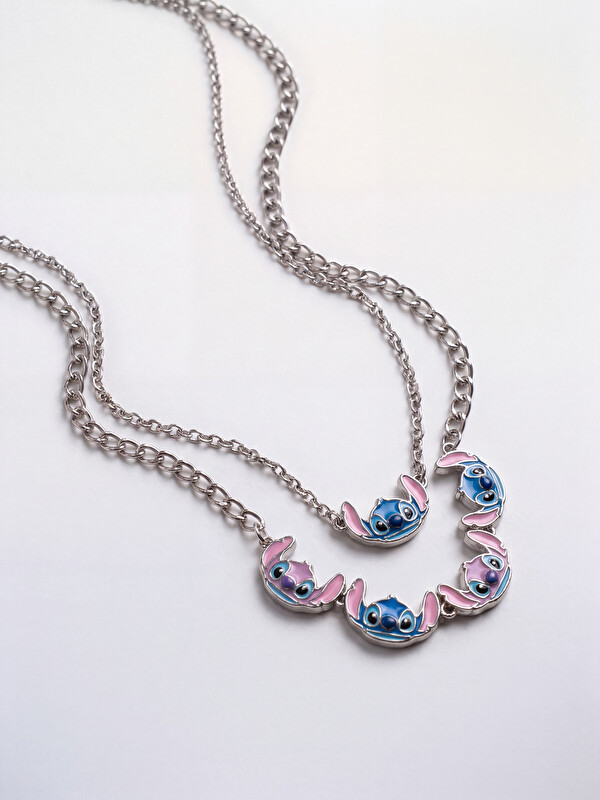 LCW JOY Stitch Baskılı Kız Çocuk Kolye