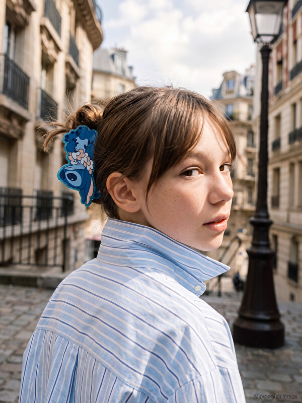 LCW JOY Stitch Printed Clip