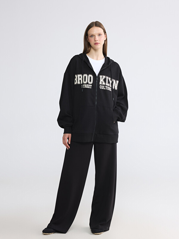 LCW Modest Beli Lastikli Soft Touch Kadın Eşofman Altı