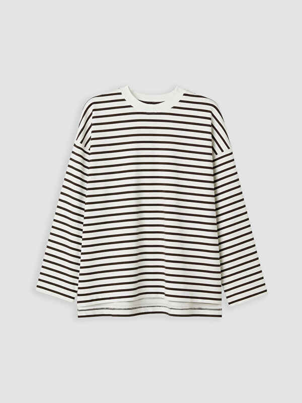 LCW Modest Женщины Коричневый Свитшот-туника