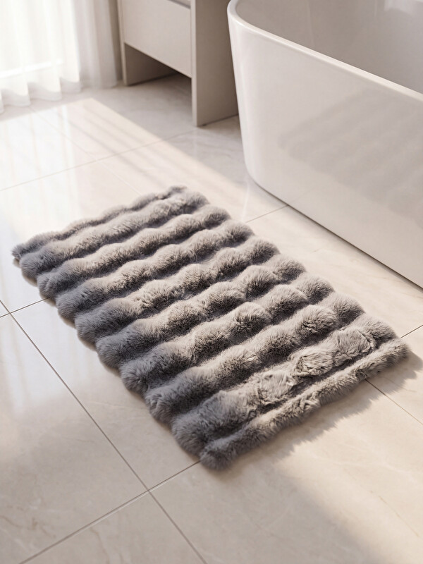 LCW HOME Плюшевый коврик для ванной 50x80 cm