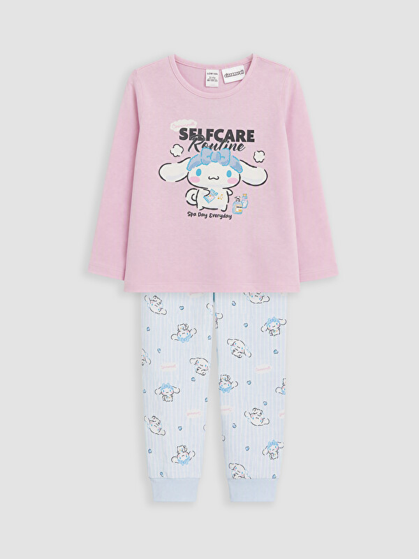 LCW Kids Mädchen Rosa Pyjama-Set