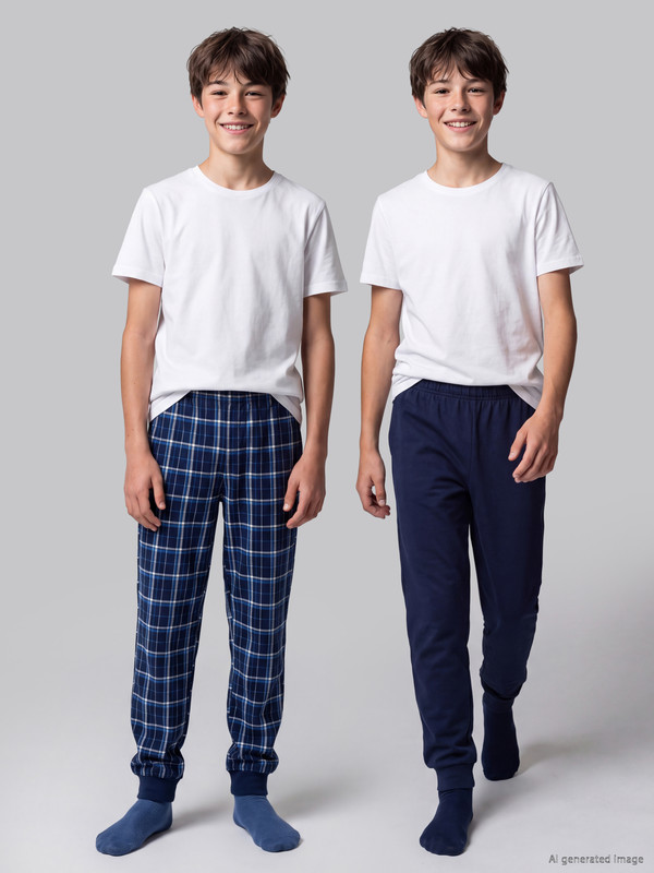 LCW Kids 2 опаковки момчешки долнища на пижами
