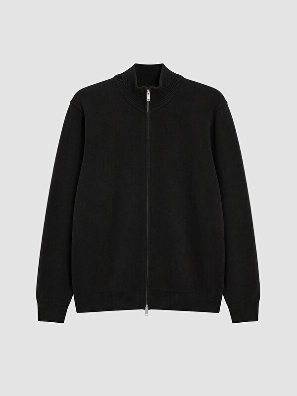 SOUTHBLUE Turtleneck Men's Knitwear Cardigan