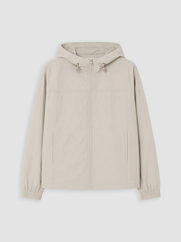 LCWAIKIKI Classic Kapüşonlu Oversize Kadın Yağmurluk