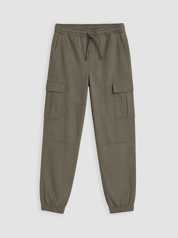 XSIDE Regular Fit Gabardin Erkek Kargo Pantolon