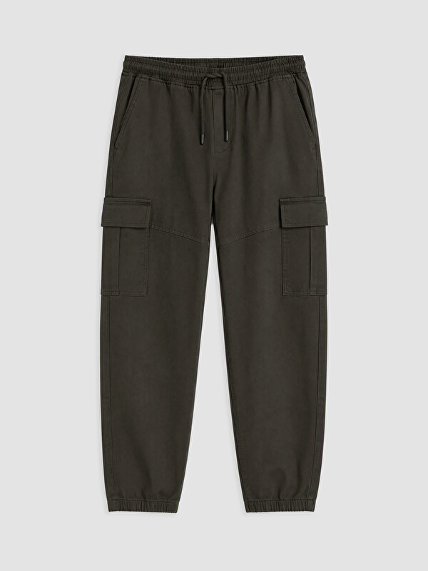 XSIDE Regular Fit Gabardin Erkek Kargo Pantolon