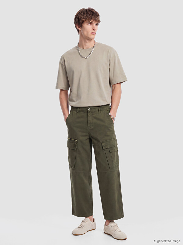 XSIDE Gabardine Men's Cargo Pants