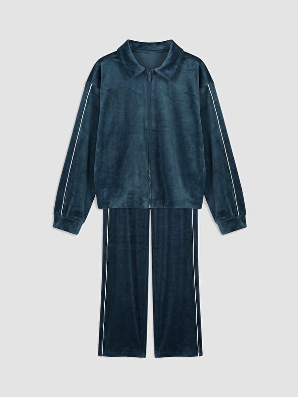 LCW Kids Velvet Girls' Set