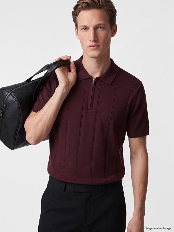 SOUTHBLUE Polo Yaka Erkek Triko Tişört