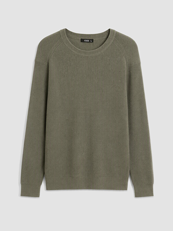XSIDE Man Green Sweater
