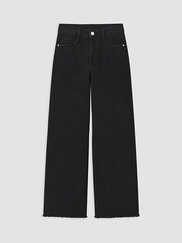 LCW Kids Wideleg Kız Çocuk Jean Pantolon