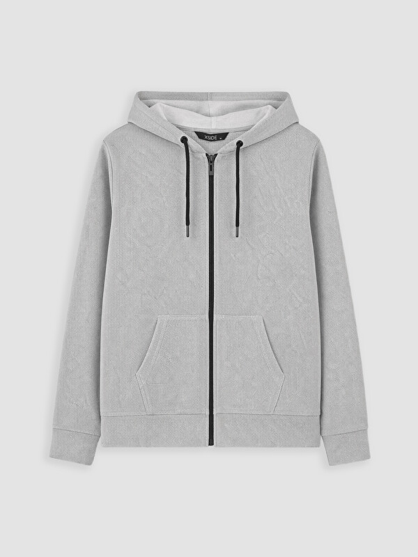 XSIDE Hooded Men's Zip-Up Sweatshirt
