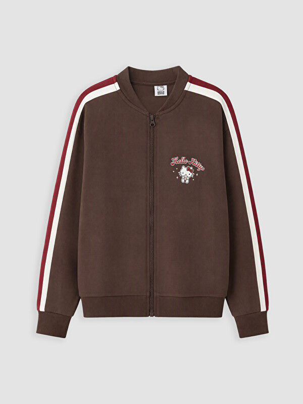 LCW Kids Hello Kitty Baskılı Kız Çocuk Sweatshirt