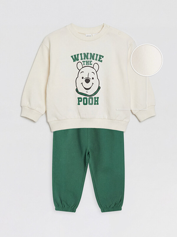 LCW baby Disney Winnie the Pooh štampani set za bebe dječake