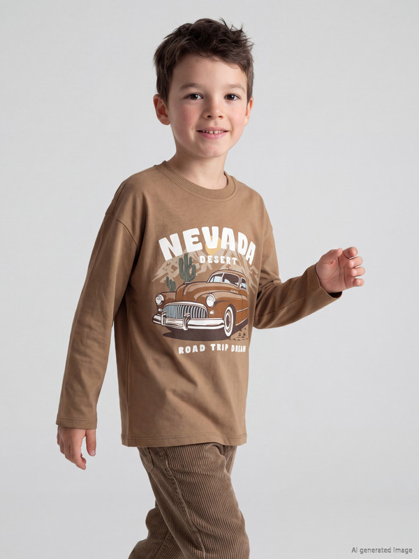 LCW Kids Printed Boys' T-shirt