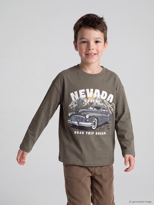 LCW Kids Printed Boys' T-shirt