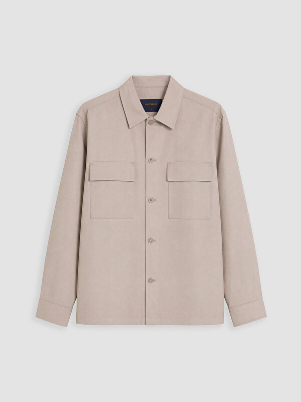SOUTHBLUE Man Beige Overshirt