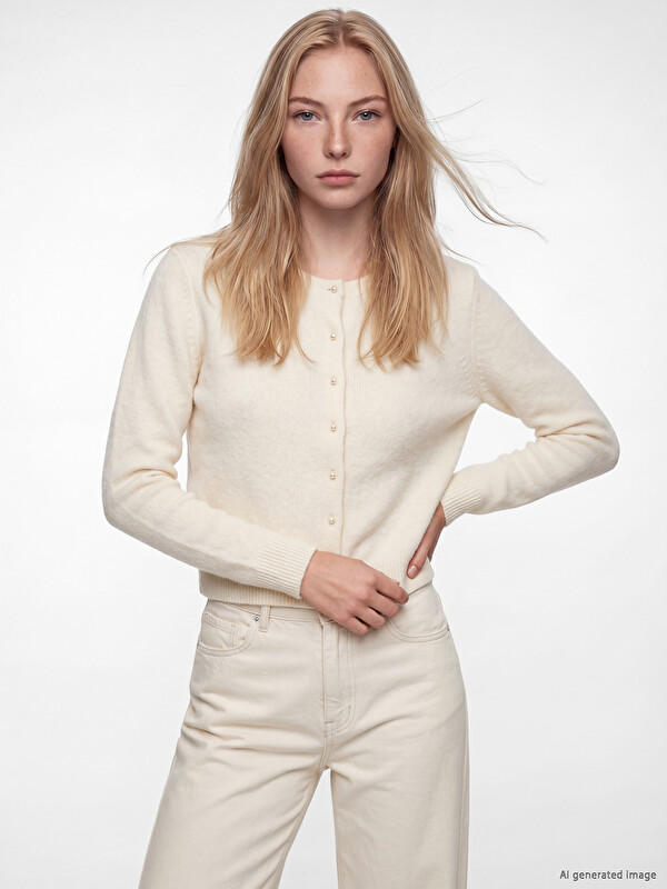 XSIDE Crew Neck Women's Knitwear Cardigan