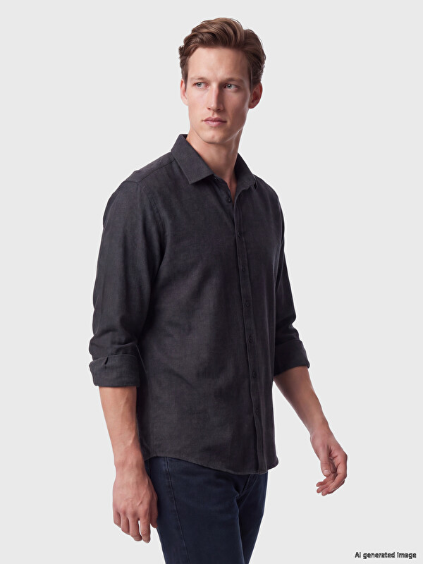 SOUTHBLUE Man Anthracite Shirt