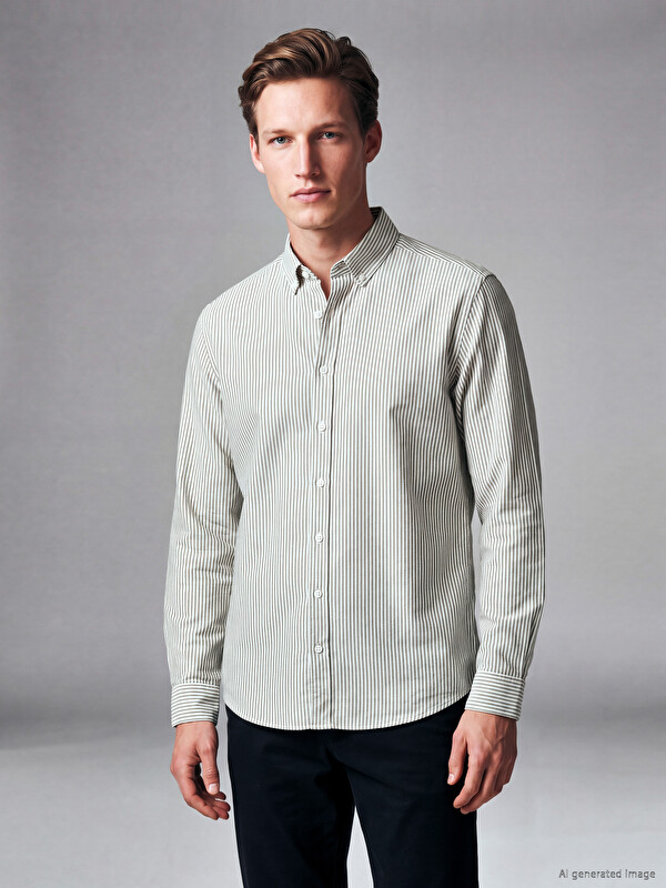 SOUTHBLUE Man Khaki Shirt