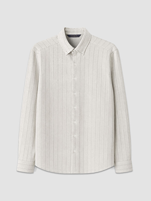SOUTHBLUE Slim Fit Çizgili Erkek Gömlek