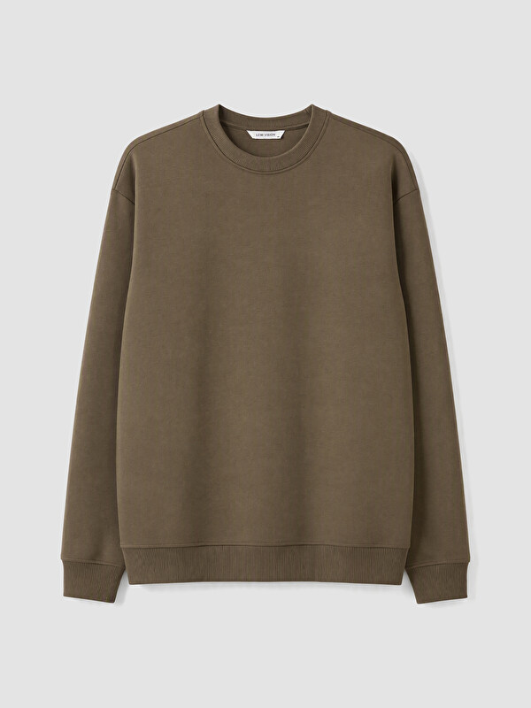 LCW Vision Crew Neck Men's Thick Sweatshirt