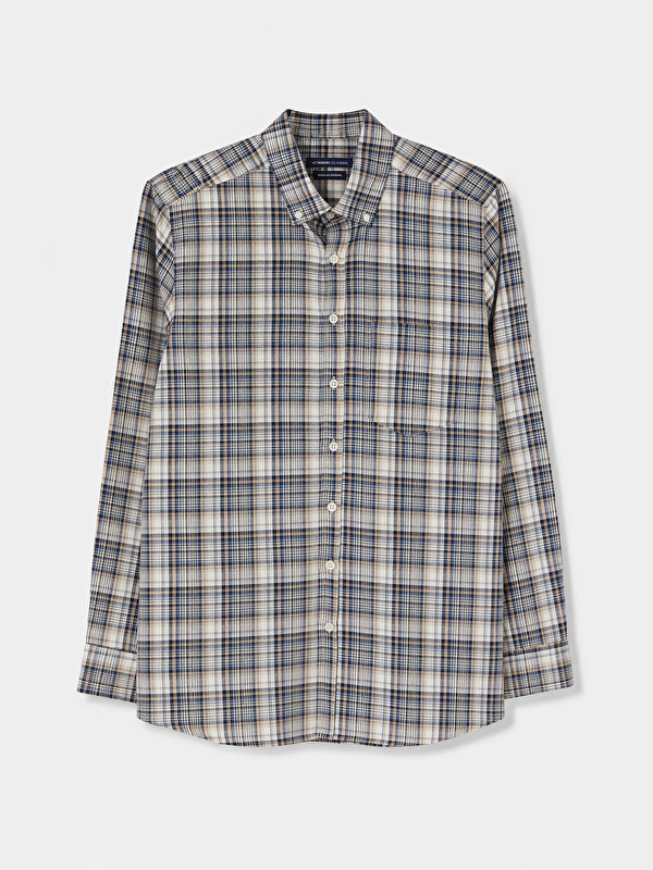 LCWAIKIKI Classic Regular Fit karirana muška košulja