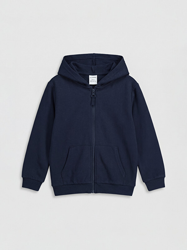 LCW Kids Hooded Boys' Zip-Up Sweatshirt